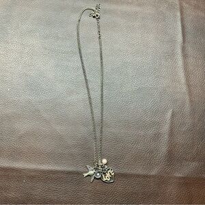 Silver Plated Charm Necklace